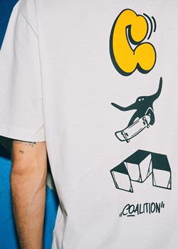 Koszulka CLTN T SK8 04 - id: 100461641491 - marki Coalition - 184175191 Koszulka CLTN T SK8 04 ze sklepu Diverse w kategorii T-shirty męskie - zdjęcie 184175191