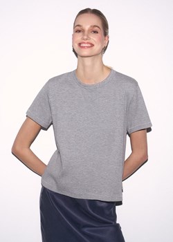 Koszulka heavy cotton o regularnym kroju ze sklepu Diverse w kategorii Bluzki damskie - zdjęcie 184175374