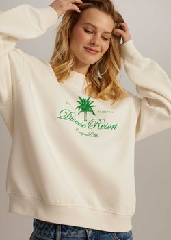 Bluza dresowa z aplikacją ze sklepu Diverse w kategorii Bluzy damskie - zdjęcie 184180824