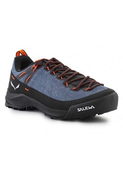 Buty Salewa Wildfire Canvas 61406-8669 czarne ze sklepu ButyModne.pl w kategorii Buty trekkingowe męskie - zdjęcie 184181842