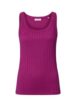 Marc O'Polo Top damski Kobiety Modal purpurowy jednolity ze sklepu vangraaf w kategorii Bluzki damskie - zdjęcie 184182254