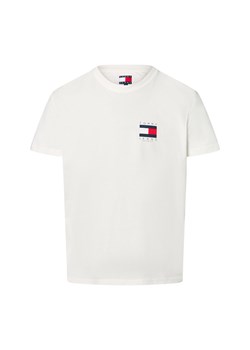 Tommy Jeans Koszulka męska Mężczyźni Bawełna écru nadruk ze sklepu vangraaf w kategorii T-shirty męskie - zdjęcie 184182263