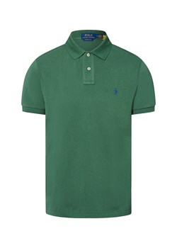 Polo Ralph Lauren Męska koszulka polo Mężczyźni Bawełna zielony jednolity ze sklepu vangraaf w kategorii T-shirty męskie - zdjęcie 184182290