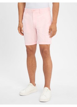Tommy Jeans Szorty - Scanton Mężczyźni Bawełna wyrazisty róż jednolity ze sklepu vangraaf w kategorii Spodenki męskie - zdjęcie 184182302