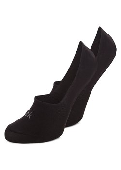 Calvin Klein Skarpety w 2-paku Kobiety Modal czarny jednolity ze sklepu vangraaf w kategorii Skarpetki damskie - zdjęcie 184182321