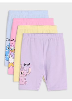 Sinsay - Szorty 4 pack Stitch - wielobarwny - id: 195EB-MLC - marki Sinsay - 184184044 Sinsay - Szorty 4 pack Stitch - wielobarwny ze sklepu Sinsay w kategorii Spodenki dziewczęce - zdjęcie 184184044