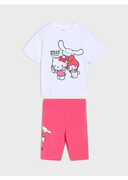 Sinsay - Komplet dzianinowy Hello Kitty - wielobarwny - id: 406DU-MLC - marki Sinsay - 184184093 Sinsay - Komplet dzianinowy Hello Kitty - wielobarwny ze sklepu Sinsay w kategorii Komplety dziewczęce - zdjęcie 184184093