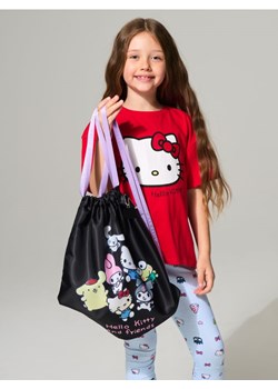 Sinsay - Plecak worek Hello Kitty - czarny ze sklepu Sinsay w kategorii Plecaki dla dzieci - zdjęcie 184184181