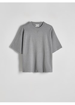 Reserved - T-shirt oversize - jasnoszary ze sklepu Reserved w kategorii T-shirty męskie - zdjęcie 184185093