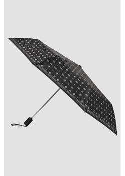 KARL LAGERFELD Czarna logowana damska parasolka Ikon Aop ze sklepu outfit.pl w kategorii Parasole - zdjęcie 184185453