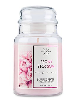 Purple River Świeca zapachowa &quot;Peony Blossom&quot; - 623 g ze sklepu Limango Polska w kategorii Świece i dyfuzory - zdjęcie 184185851