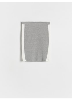 Reserved - Ołówkowa spódnica z lampasami - ciemnoszary ze sklepu Reserved w kategorii Spódnice dziewczęce - zdjęcie 184186463