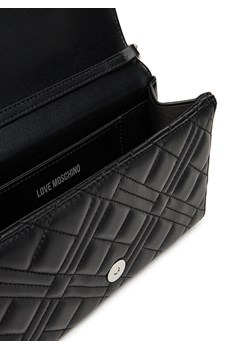 Torebka LOVE MOSCHINO JC4248PP0MLA000B Czarny ze sklepu eobuwie.pl w kategorii Kopertówki - zdjęcie 184187044