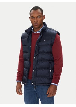 Tommy Jeans Kamizelka DM0DM21777 Granatowy Regular Fit ze sklepu MODIVO w kategorii Kamizelki męskie - zdjęcie 184187380