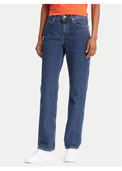 Tommy Hilfiger Jeansy Classic WW0WW45672 Niebieski Straight Fit ze sklepu MODIVO w kategorii Jeansy damskie - zdjęcie 184187401