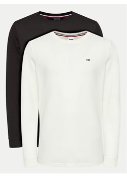 Tommy Jeans Komplet 2 longsleeve DM0DM18438 Kolorowy Slim Fit ze sklepu MODIVO w kategorii T-shirty męskie - zdjęcie 184187460