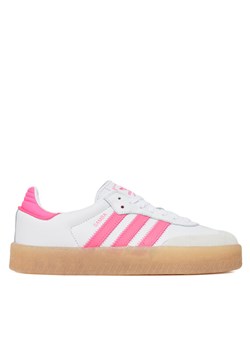 adidas Sneakersy Sambae JS3940 Biały ze sklepu MODIVO w kategorii Buty sportowe damskie - zdjęcie 184187464