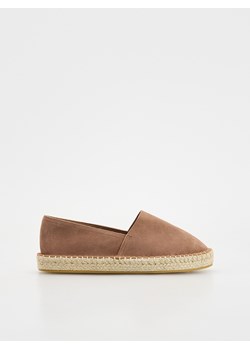 Reserved - Zamszowe espadryle - pastelowy róż ze sklepu Reserved w kategorii Espadryle damskie - zdjęcie 184188183