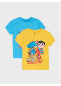 Sinsay - Koszulki 2 pack DC - wielobarwny ze sklepu Sinsay w kategorii T-shirty chłopięce - zdjęcie 184190622