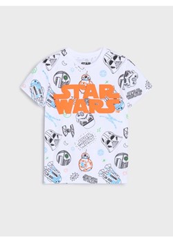 Sinsay - Koszulka z nadrukiem Star Wars - biały ze sklepu Sinsay w kategorii T-shirty chłopięce - zdjęcie 184190623