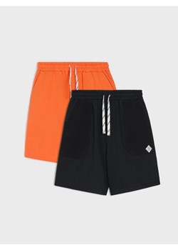 Sinsay - Szorty 2 pack - czarny ze sklepu Sinsay w kategorii Spodenki chłopięce - zdjęcie 184190761