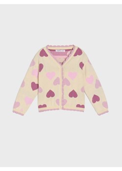Sinsay - Sweter z motywem serc z dekoracyjnym wykończeniem - kremowy ze sklepu Sinsay w kategorii Bluzy i swetry - zdjęcie 184190772