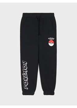 Sinsay - Spodnie dresowe ze ściągaczami Pokemon - czarny ze sklepu Sinsay w kategorii Spodnie chłopięce - zdjęcie 184190782