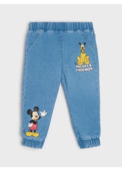 Sinsay - Jeansy Mickey Mouse - niebieski ze sklepu Sinsay w kategorii Spodnie i półśpiochy - zdjęcie 184190823