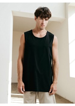 Sinsay - Koszulka bez rękawów - czarny ze sklepu Sinsay w kategorii T-shirty męskie - zdjęcie 184190901