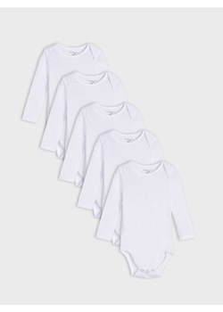 Sinsay - Body 5 pack - biały ze sklepu Sinsay w kategorii Body niemowlęce - zdjęcie 184190920