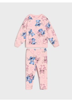 Sinsay - Komplet dzianinowy Stitch - różowy ze sklepu Sinsay w kategorii Komplety dziewczęce - zdjęcie 184190940