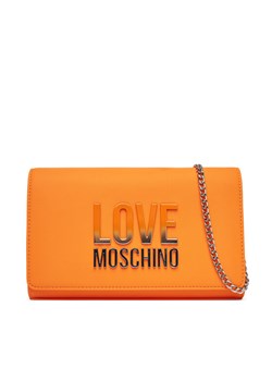 Torebka LOVE MOSCHINO JC4260PP0MKD0450 Pomarańczowy ze sklepu eobuwie.pl w kategorii Kopertówki - zdjęcie 184191612