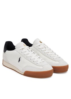 Sneakersy Polo Ralph Lauren 809968177004 Biały ze sklepu eobuwie.pl w kategorii Buty sportowe męskie - zdjęcie 184191622