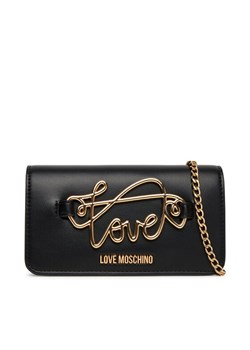 Torebka LOVE MOSCHINO JC5736PP0MKG0000 Czarny ze sklepu eobuwie.pl w kategorii Kopertówki - zdjęcie 184191634