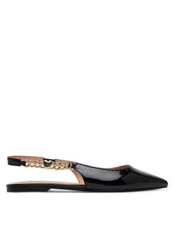 Baleriny LOVE MOSCHINO JA11041G0MIH0000 Czarny ze sklepu eobuwie.pl w kategorii Balerinki - zdjęcie 184191674