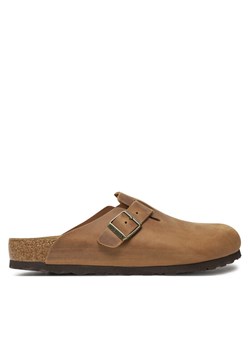 Klapki Birkenstock Boston Leoi 1028179 Brązowy ze sklepu eobuwie.pl w kategorii Klapki męskie - zdjęcie 184191721