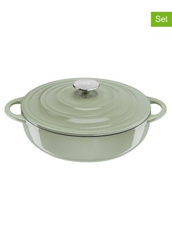 Tefal 2-częściowy zestaw &quot;Lov&quot; w kolorze zielonym - Ø 28 cm ze sklepu Limango Polska w kategorii Garnki - zdjęcie 184192494