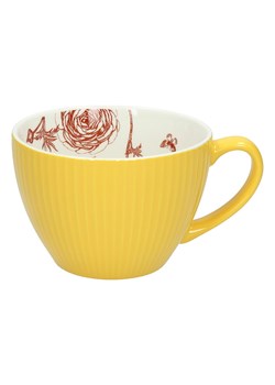 Andrea Fontebasso 1760 Kubek jumbo &quot;Breakfast Time&quot; w kolorze żółtym - 490 ml ze sklepu Limango Polska w kategorii Kubki - zdjęcie 184192533