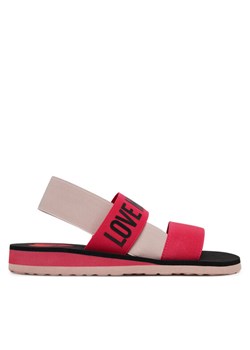 LOVE MOSCHINO Sandały JA16033G0MJN460C Różowy ze sklepu MODIVO w kategorii Sandały damskie - zdjęcie 184193170