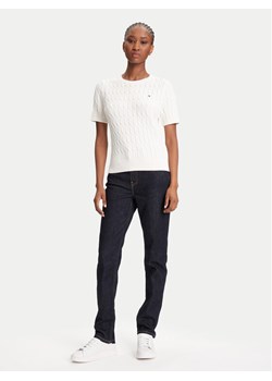 Tommy Hilfiger Jeansy WW0WW47153 Granatowy Slim Fit ze sklepu MODIVO w kategorii Jeansy damskie - zdjęcie 184193180