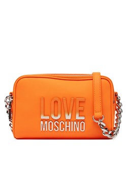 LOVE MOSCHINO Torebka JC4255PP0MKD0450 Pomarańczowy ze sklepu MODIVO w kategorii Listonoszki - zdjęcie 184193211