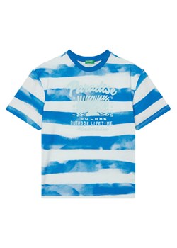 United Colors Of Benetton T-Shirt 3SL3C10P5 Niebieski Oversize ze sklepu MODIVO w kategorii T-shirty chłopięce - zdjęcie 184193221