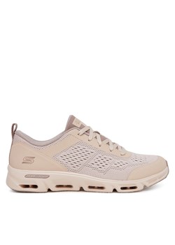 Skechers Sneakersy Glide-Step Gratify-Lume 104607/NUDE Beżowy ze sklepu MODIVO w kategorii Buty sportowe damskie - zdjęcie 184193240