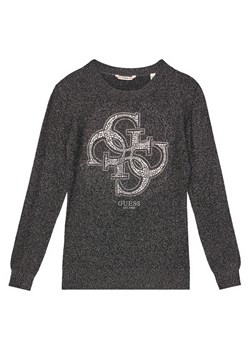 Guess Sweter J5YR01 Z3FP0 Czarny Regular Fit ze sklepu MODIVO w kategorii Swetry dziewczęce - zdjęcie 184193294