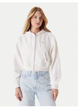 Tommy Jeans Bluza Linear DW0DW21163 Écru Boxy Fit ze sklepu MODIVO w kategorii Bluzy damskie - zdjęcie 184193323