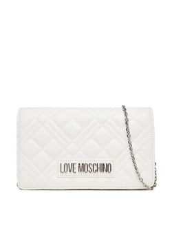 LOVE MOSCHINO Torebka JC4248PP0MLA0100 Biały ze sklepu MODIVO w kategorii Kopertówki - zdjęcie 184193342