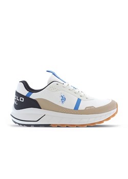 U.S. Polo Assn. Sneakersy w kolorze biało-beżowo-granatowym ze sklepu Limango Polska w kategorii Buty sportowe męskie - zdjęcie 184194430