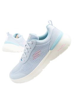 Buty Skechers Air Dynamight 2.0 sneakersy 150370/PWPK niebieskie ze sklepu ButyModne.pl w kategorii Buty sportowe damskie - zdjęcie 184196254