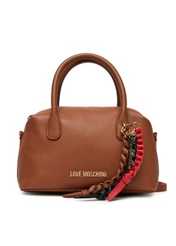 Torebka LOVE MOSCHINO JC4305PP0MK1120A Brązowy ze sklepu eobuwie.pl w kategorii Kuferki - zdjęcie 184196390