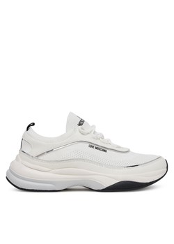 Sneakersy LOVE MOSCHINO JA15475G0MIY210A Biały ze sklepu eobuwie.pl w kategorii Buty sportowe damskie - zdjęcie 184196403